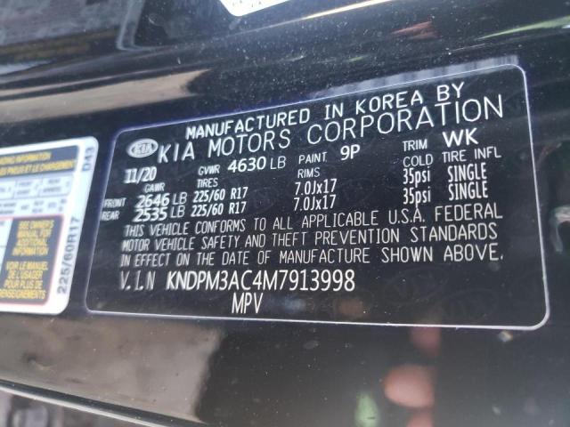 2021 KIA SPORTAGE L - KNDPM3AC4M7913998
