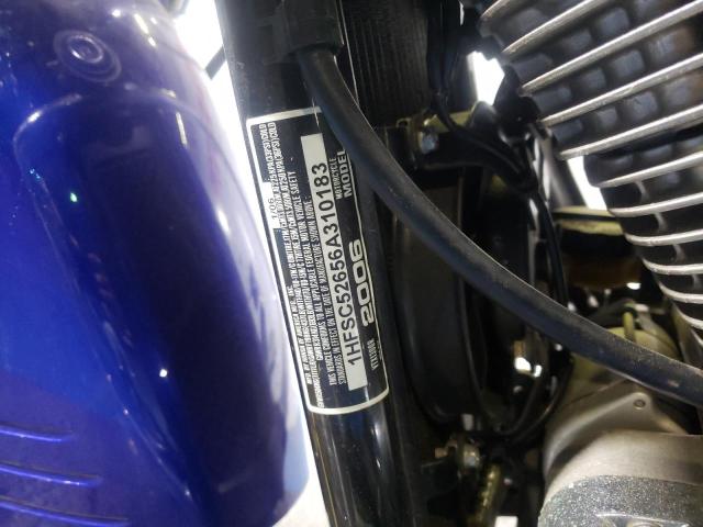 2006 HONDA VTX1300 R 1HFSC52656A310183