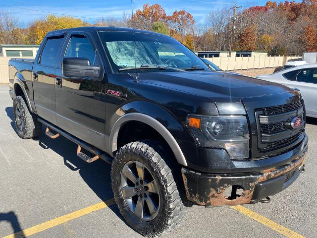 Salvage cars for sale from Copart Billerica, MA: 2013 Ford F150 Super