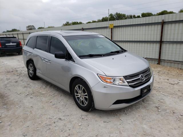 Salvage cars for sale from Copart New Braunfels, TX: 2012 Honda Odyssey EX