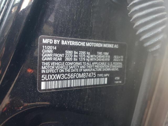 5UXXW3C56F0M87475 BMW X4