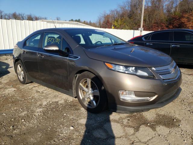 Salvage cars for sale from Copart West Mifflin, PA: 2014 Chevrolet Volt
