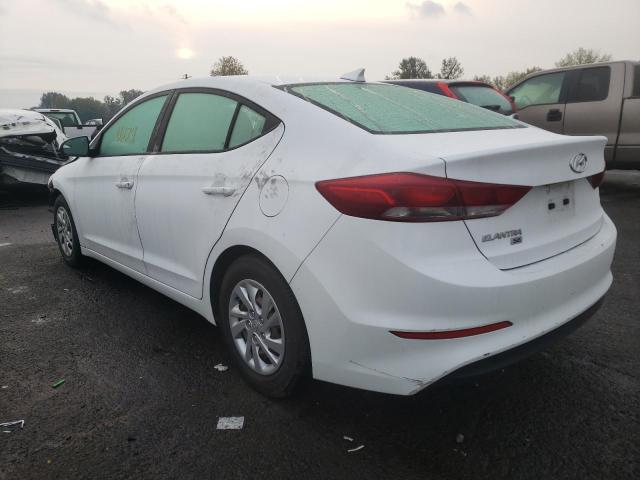 2017 HYUNDAI ELANTRA SE - 5NPD74LF3HH094085