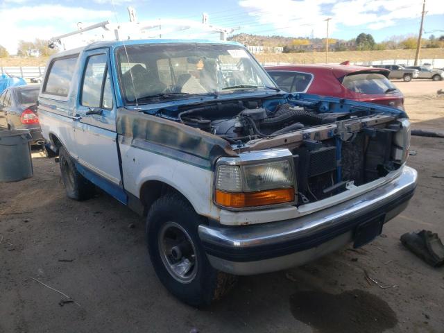 Salvage cars for sale from Copart Colorado Springs, CO: 1994 Ford Bronco U10