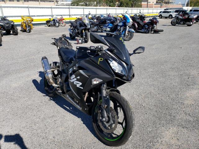 Salvage cars for sale from Copart New Orleans, LA: 2017 Kawasaki EX300 B
