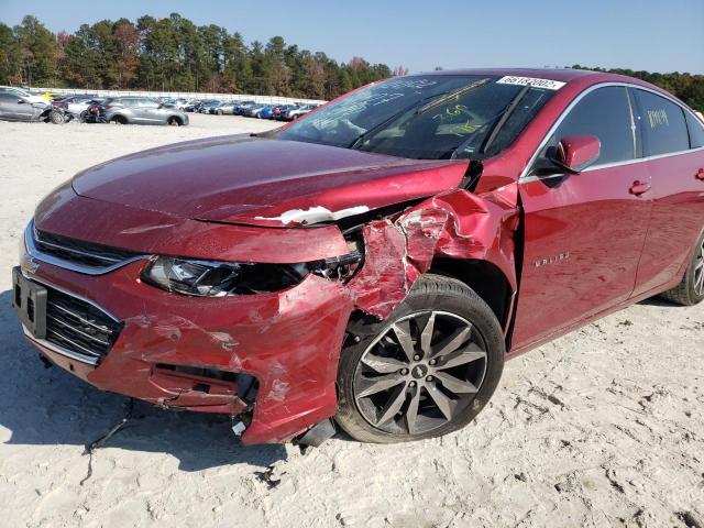 VIN: 1G1ZE5ST8HF146127 Auction: COPART Lot: 66182002 Location: GA - ATLANTA SOUTH 1G1ZE5ST8HF146127 CHEVROLET MALIBU 2017 RED Photo 9