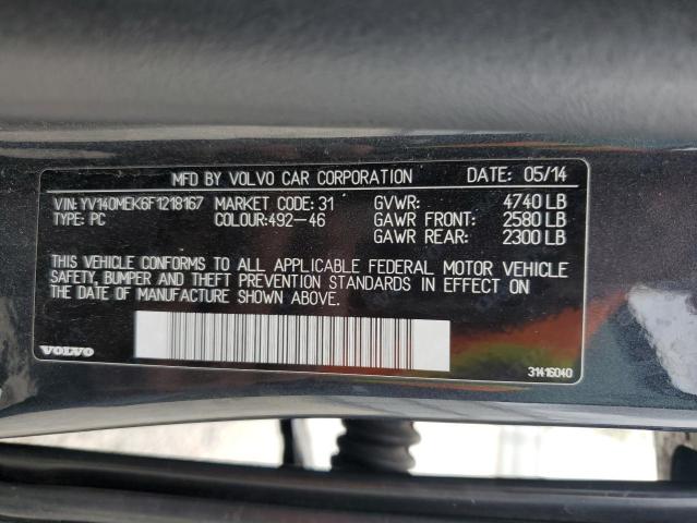 2015 VOLVO V60 PREMIE YV140MEK6F1218167