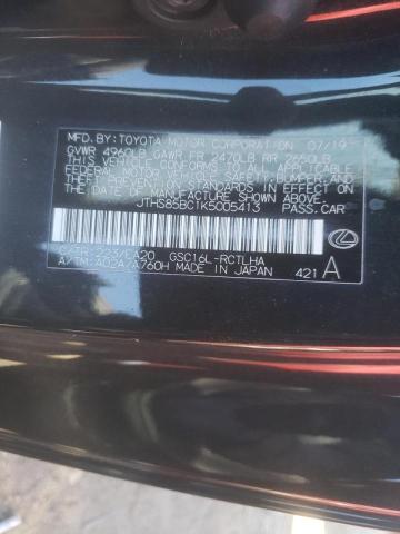2019 LEXUS RC 300 JTHS85BC1K5005413