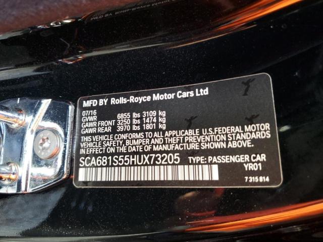 2017 ROLLS-ROYCE PHANTOM SCA681S55HUX73205