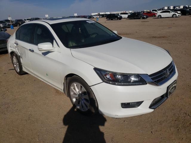 Salvage cars for sale from Copart Amarillo, TX: 2014 Honda Accord EXL