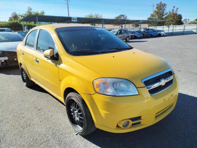 Salvage cars for sale from Copart San Martin, CA: 2009 Chevrolet Aveo LT