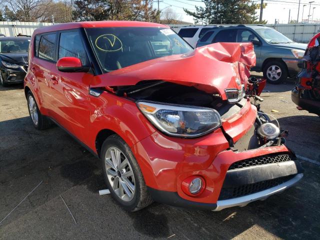 Salvage cars for sale from Copart Moraine, OH: 2018 KIA Soul +