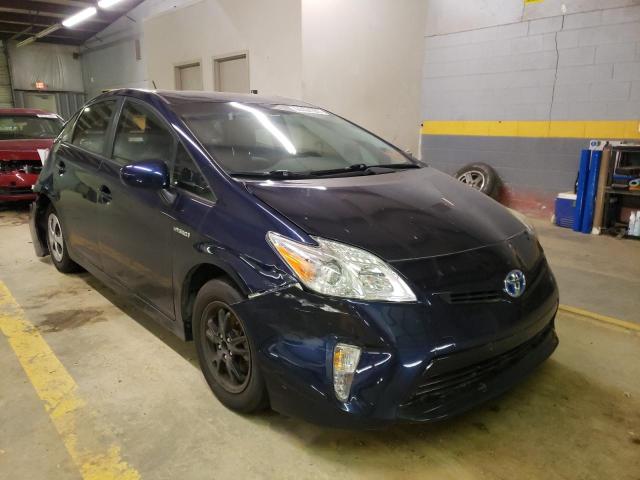 Salvage cars for sale from Copart Mocksville, NC: 2015 Toyota Prius