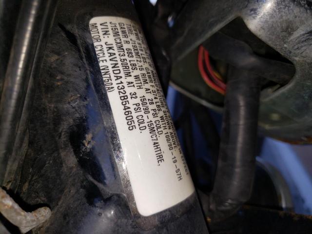 2002 KAWASAKI VULCAN 750 JKAVNDA132B546055