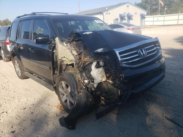 Salvage cars for sale from Copart Midway, FL: 2013 Honda Pilot Touring