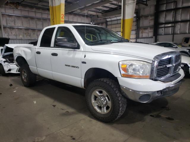 Salvage trucks for sale at Woodburn, OR auction: 2006 Dodge RAM 2500 S
