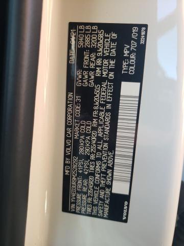 2021 VOLVO XC40 RECHA YV4ED3UR9M2528292