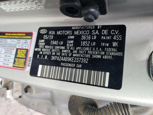 3KPA24AB9KE237392 KIA Rio