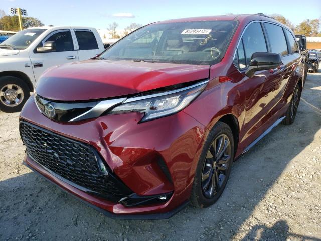 2022 TOYOTA SIENNA XSE 5TDXRKEC1NS113365