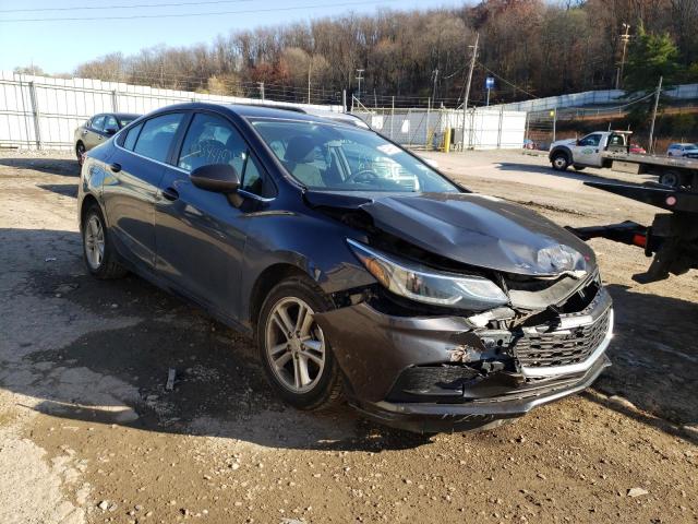 Salvage cars for sale from Copart West Mifflin, PA: 2017 Chevrolet Cruze LT