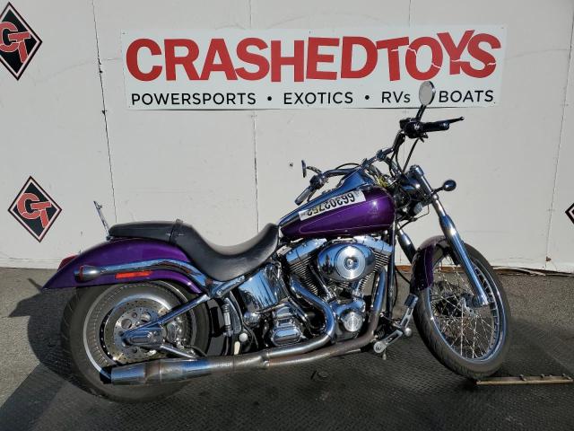 Salvage cars for sale from Copart Van Nuys, CA: 2000 Harley-Davidson Fxstd