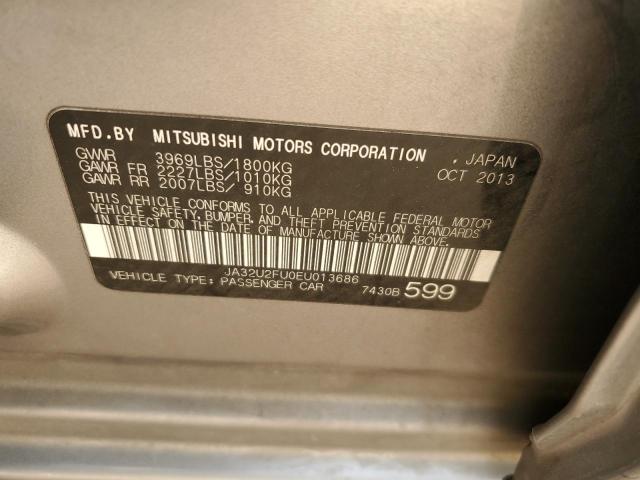 2014 MITSUBISHI LANCER JA32U2FU0EU013686