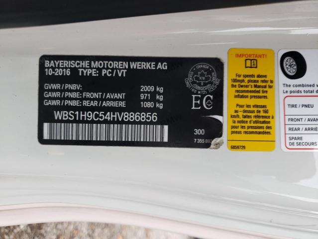 2017 BMW M2 WBS1H9C54HV886856