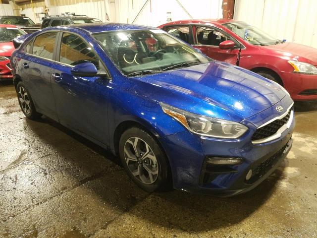 Salvage cars for sale from Copart Anchorage, AK: 2021 KIA Forte FE