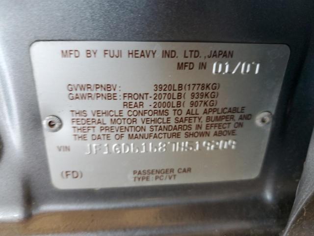 JF1GD61687H519209 Subaru Impreza 2.5i