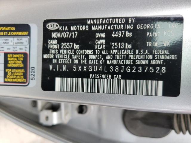 5XXGU4L38JG237528 KIA OPTIMA EX
