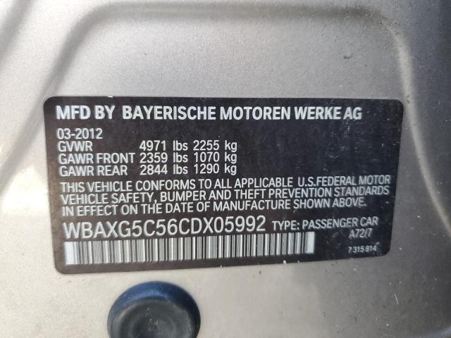 WBAXG5C56CDX05992 BMW 528 I