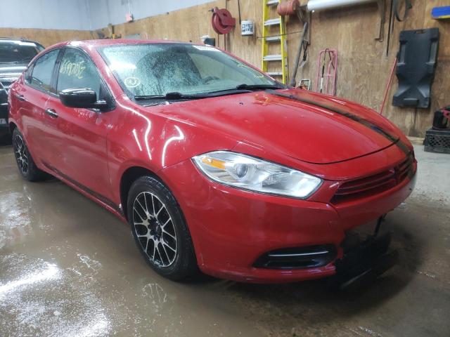 Salvage cars for sale from Copart Kincheloe, MI: 2013 Dodge Dart SE