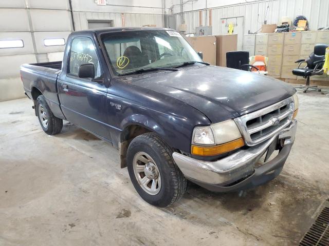 Salvage cars for sale from Copart Columbia, MO: 2000 Ford Ranger