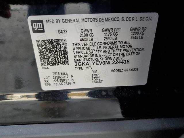 2022 GMC TERRAIN AT 3GKALYEV6NL224418