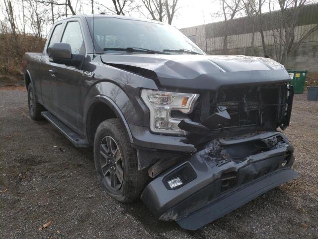 Salvage cars for sale from Copart Ontario Auction, ON: 2016 Ford F150 Super