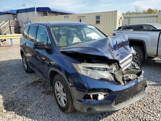 Salvage cars for sale from Copart Hueytown, AL: 2016 Honda Pilot LX