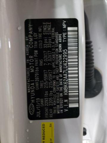 2020 HYUNDAI KONA SEL P - KM8K62AA7LU422995