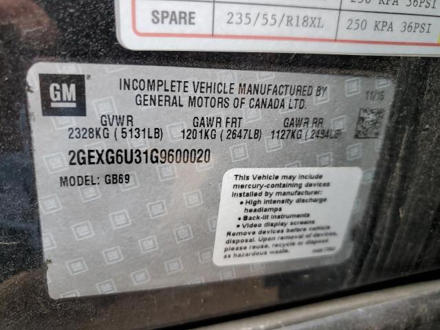 2016 CADILLAC XTS LIMOUS 2GEXG6U31G9600020