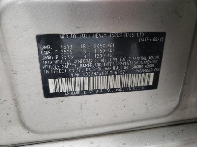 2015 SUBARU LEGACY 4S3BNAJ69F3068520