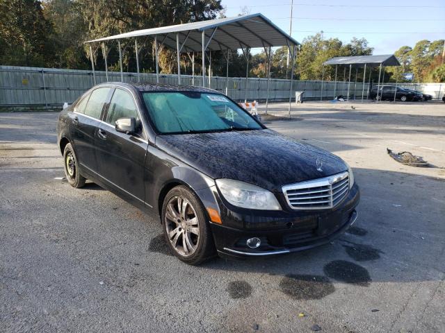 Salvage cars for sale from Copart Savannah, GA: 2009 Mercedes-Benz C 300 4matic
