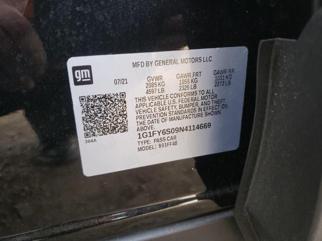 2022 CHEVROLET BOLT EUV L 1G1FY6S09N4114669
