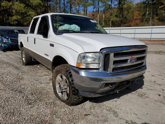 Salvage cars for sale from Copart Knightdale, NC: 2004 Ford F250