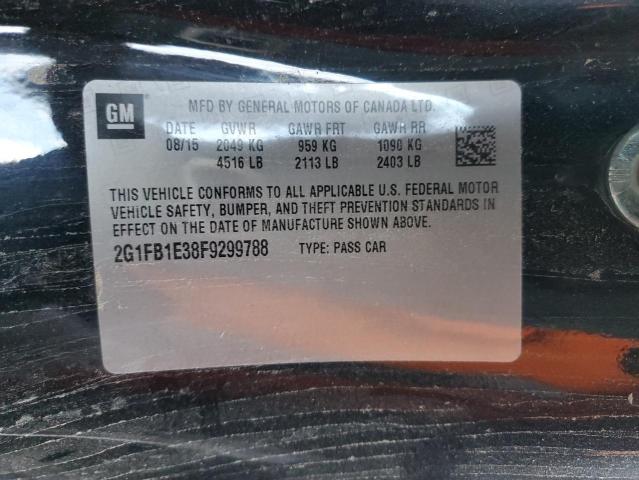 2015 CHEVROLET CAMARO LS - 2G1FB1E38F9299788