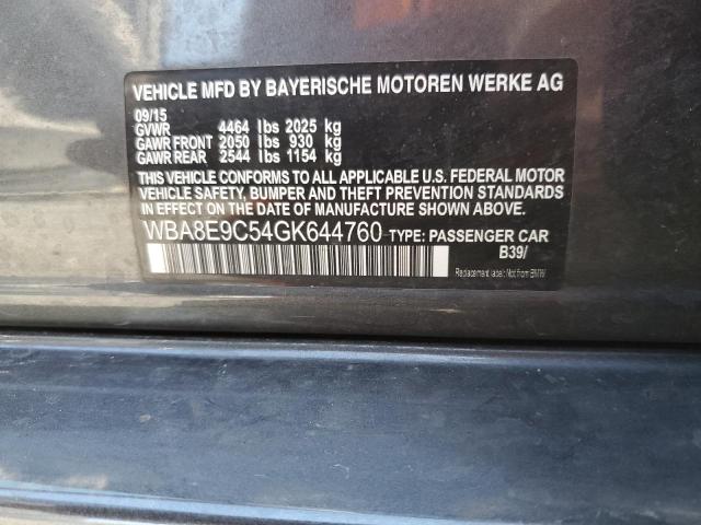 WBA8E9C54GK644760 BMW 3 Series