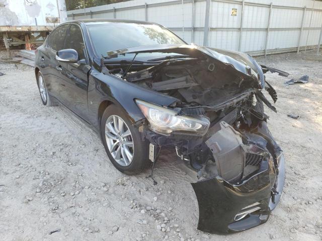 Salvage cars for sale from Copart Midway, FL: 2014 Infiniti Q50 Base