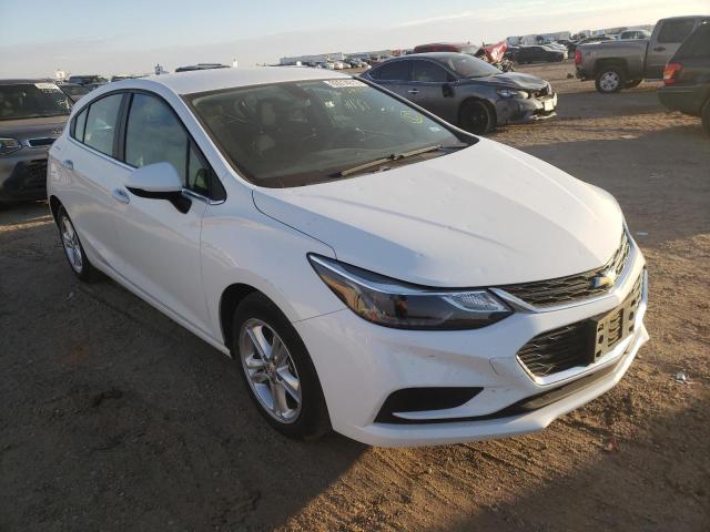 Salvage cars for sale from Copart Amarillo, TX: 2017 Chevrolet Cruze LT