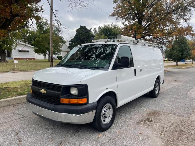 Salvage cars for sale from Copart Oklahoma City, OK: 2014 Chevrolet Express G2