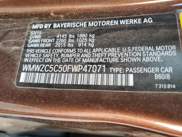 WMWZC5C50FWP47071 Mini Cooper