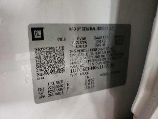2019 GMC CANYON DEN 1GTG6EEN0K1132123
