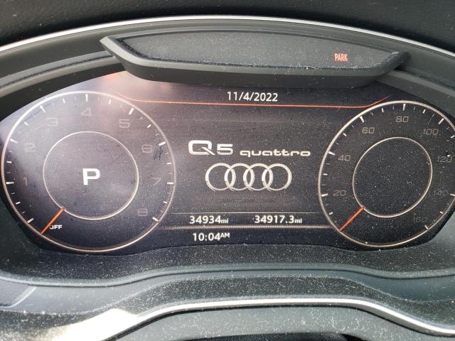 2018 AUDI Q5 PREMIUM WA1BNAFY6J2234821